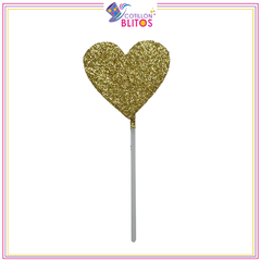 Pinche estrella/corazón mediano 5cm x1 - Cotillon Blitos