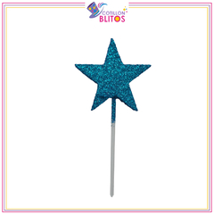 Imagen de Pinche estrella/corazón mediano 5cm x1