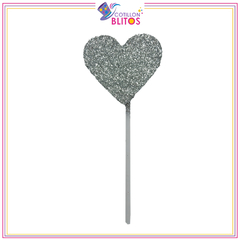 Imagen de Pinche estrella/corazon 5cm palito de café x5 COD.613