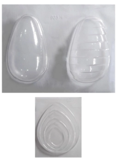 MOLDE ACETATO 25X33CM HUEVO DE PASCUA CON BASE LINEA GAUDI X 500GR cod:1150