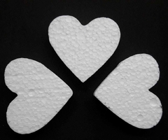 Estrella 4cm/corazón 3cm en crudo x25 COD.633