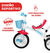 Chicco Juguete Triciclo Para Niños U-go Azul en internet