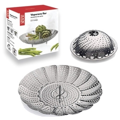 vaporiera de acero inoxidable
