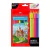 Lapices De Colores Faber X 18 ( 12 Comun + 6 Fluo)