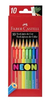 LAPIZ COLOR FABER X 10 NEON