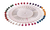 Alfiler Olami Cabeza Color - Rueda X40 Unid - Mt403