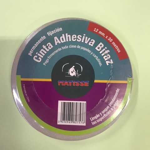 Cinta Bifaz 12mm x 30 mts - Matisse