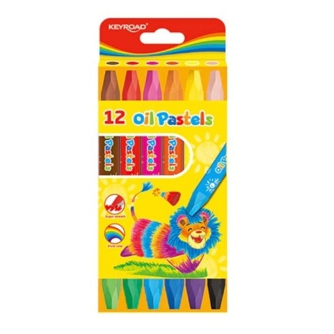 Pasteles Al Oleo Keyroad X12 Colores