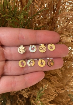 Pingente moeda da sorte