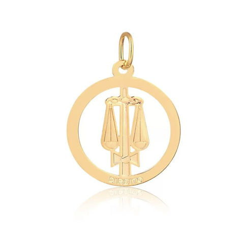 Pingente Formatura Direito