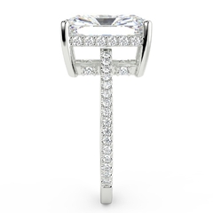 Anel solitário prata 925 e cristal - Elisabeth na internet