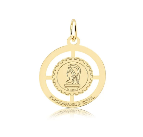 Pingente Formatura Engenharia Civil