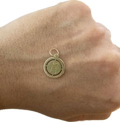 Pingente anjo da guarda ouro na internet