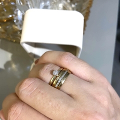 Anel Solitário Ouro Allure - Galy por Paola Oliveira