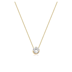 Colar Ponto Luz 18k