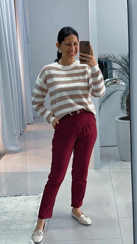 CALÇA ALFAIATARIA MARSALA