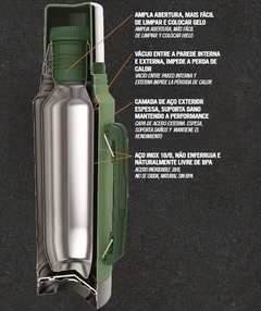 Garrafa Térmica Classic Stanley 1.4lt - Verde na internet