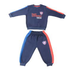 Conjunto Bebe San Lorenzo 2021 marino (art. 7733)