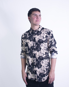 CAMISA "CREP" ESTAMPADA en internet