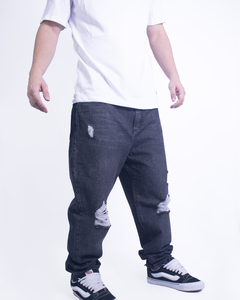 PANTALON DE JEAN "MOM" - MITTE