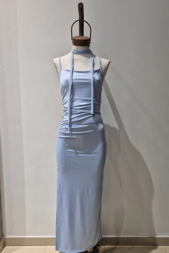 VESTIDO NARA CON CORBATIN