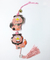 Penduricalho Shisa de feltro rosa - comprar online