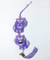 Penduricalho Shisa de feltro roxo - comprar online