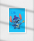 Quadro Decorativo Stitch - Oniguiri Art