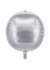 GLOBO METALIZADO PLATEADO REDONDO