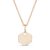 Cadena con medalla rose