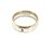 Anillo acero combinado 3 cristales