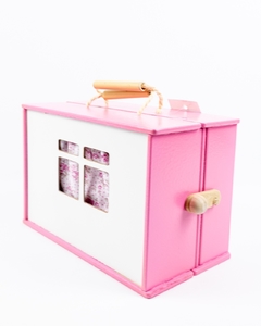 Maleta Superbacana - Casinha De Boneca - Madeira - Bohney - Balloon Brinquedos Diferentes