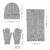 Set gorro + bufanda + guante Premium - comprar online