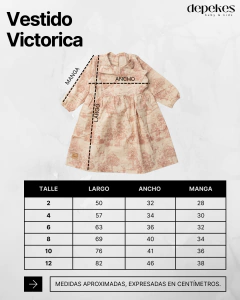 VESTIDO VICTORICA ROJO en internet