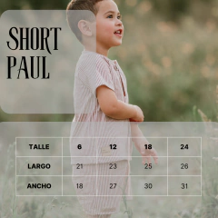 SHORT PAUL RAYADO - Depekes