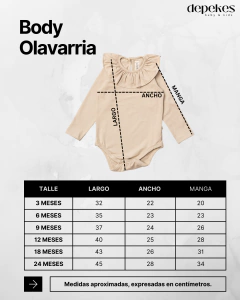 BODY OLAVARRIA ROSA - Depekes