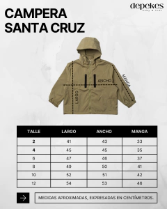 CAMPERA SANTA CRUZ VERDE en internet