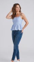 Blusa Feminina com Alças Finas