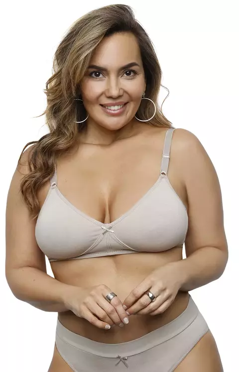 Corpiño sin aro algodón Básicos 35 / Peter Pan