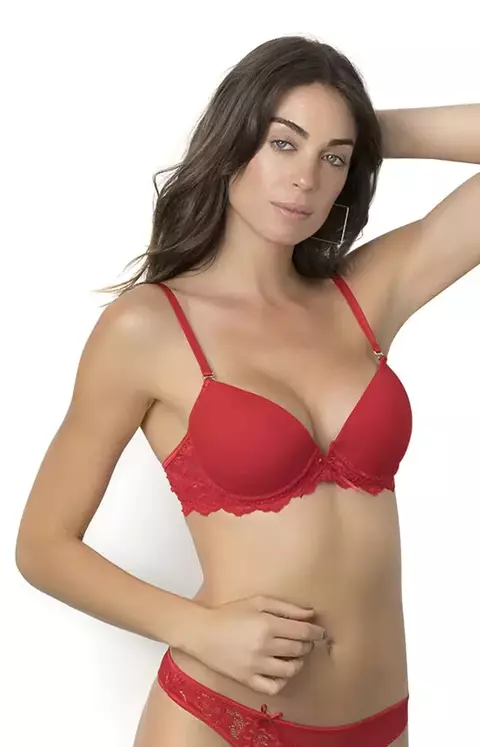 Push up taza soft con realce interno Amor 829 / Peter Pan