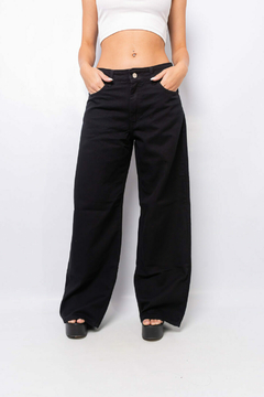 JEAN WIDE LEG BLACK - comprar online