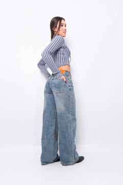 WIDE LEG MATIZADO ARENA - tienda online