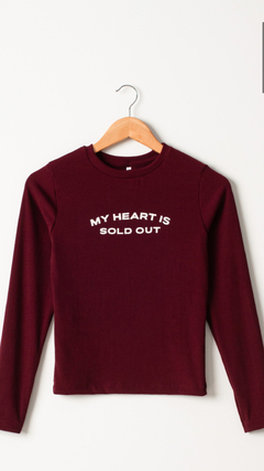 REMERA MY HEART - comprar online