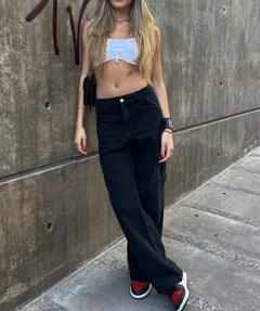 JEAN WIDE LEG CARGO EMMA - Viva