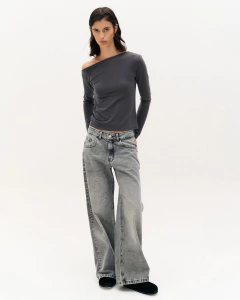 JEAN WIDE LEG THALIA