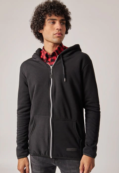 Campera de frisa con piel - New Astor | Indumentaria masculina