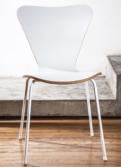 Silla Malmö BL Blanco