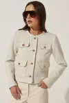 CASACO VICKY OFF WHITE - comprar online