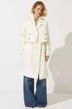 CASACO BETINA OFF WHITE - Zene Boutique