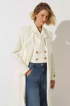 CASACO BETINA OFF WHITE - loja online